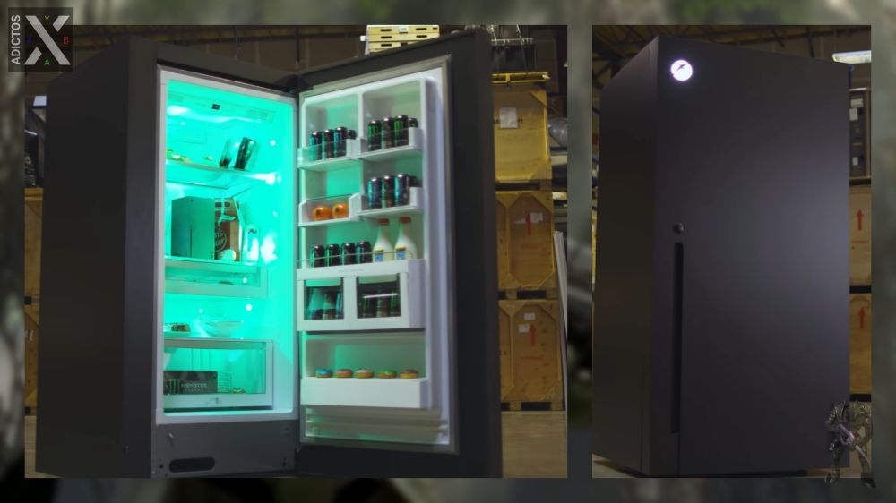 Participa para ganar este hermoso refrigerador de Xbox Series X -  xboxadictos